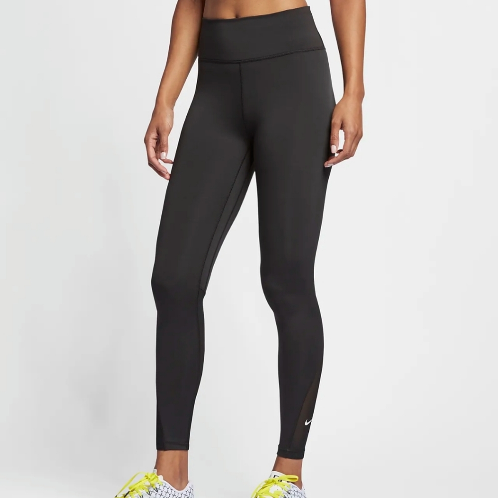 Xs, Nike ONE Tight Fit with Mesh Tights - Picture 6 of 14